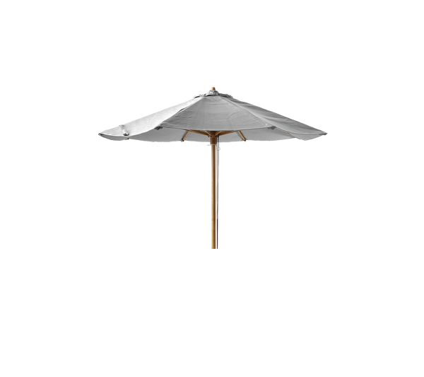 Classic teak parasol for Peacock daybed