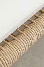 Steel Garden Corner Sofa 2 Piece Modular