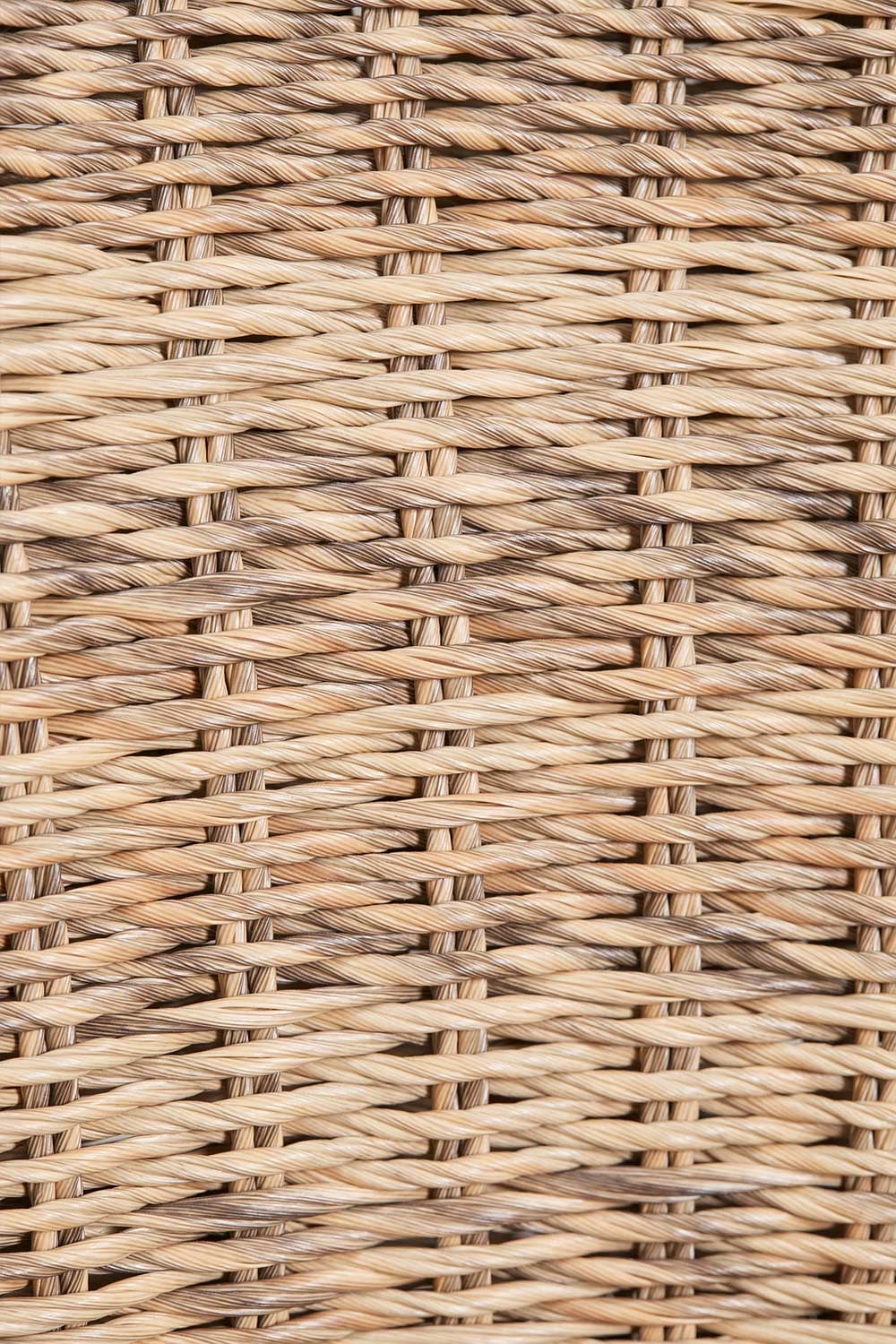 3 Seater Acacia Wood Synthetic Wicker Garden Sofa