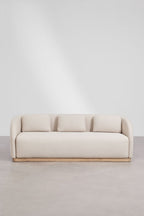 Classic 3 Seater Acacia Wood Garden Sofa