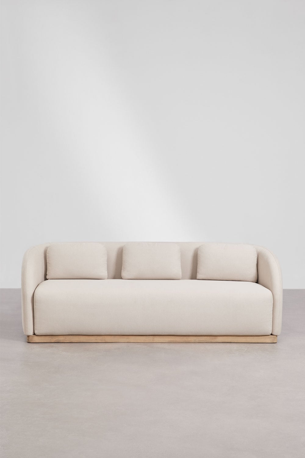 Classic 3 Seater Acacia Wood Garden Sofa