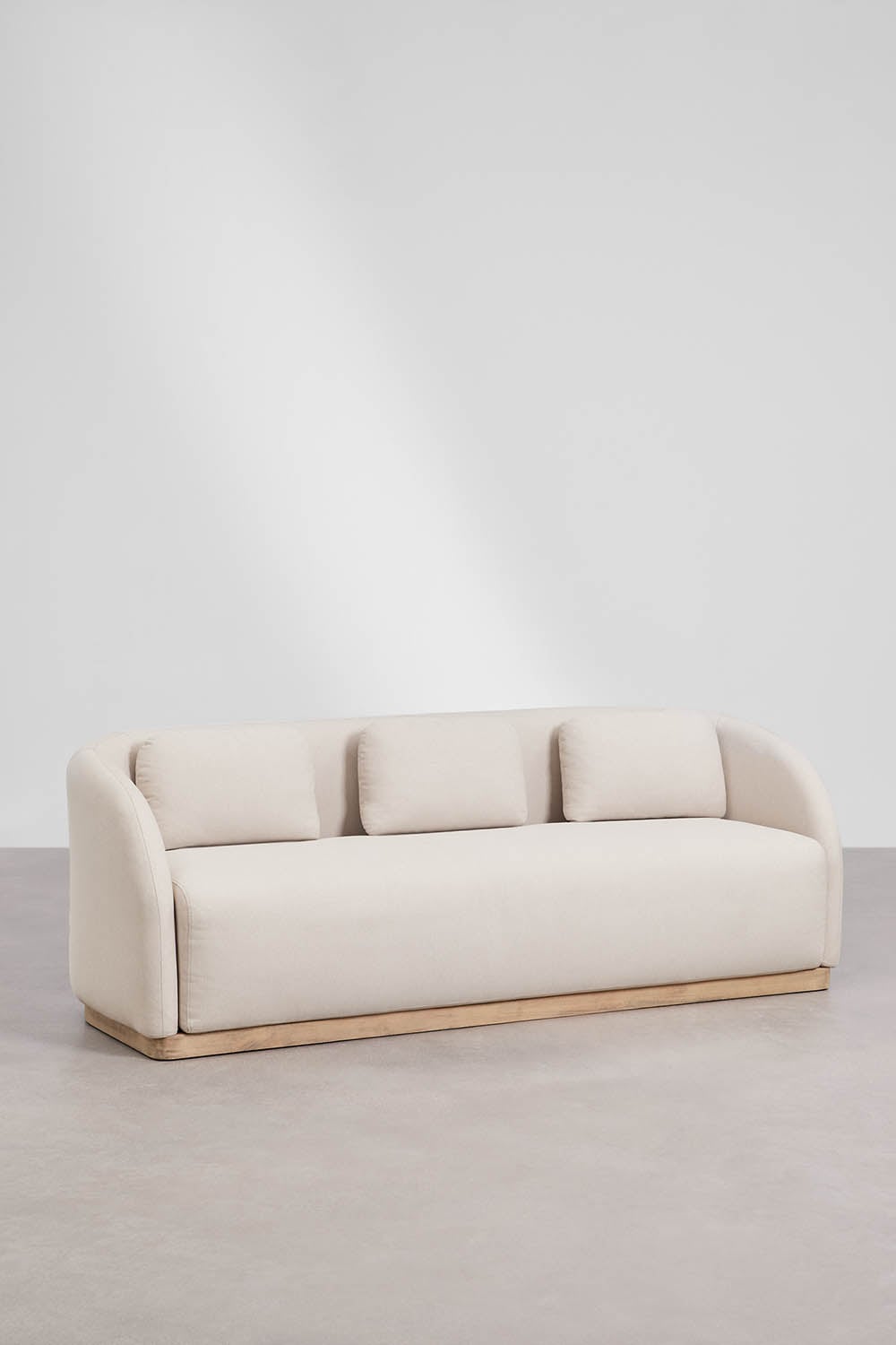 Classic 3 Seater Acacia Wood Garden Sofa