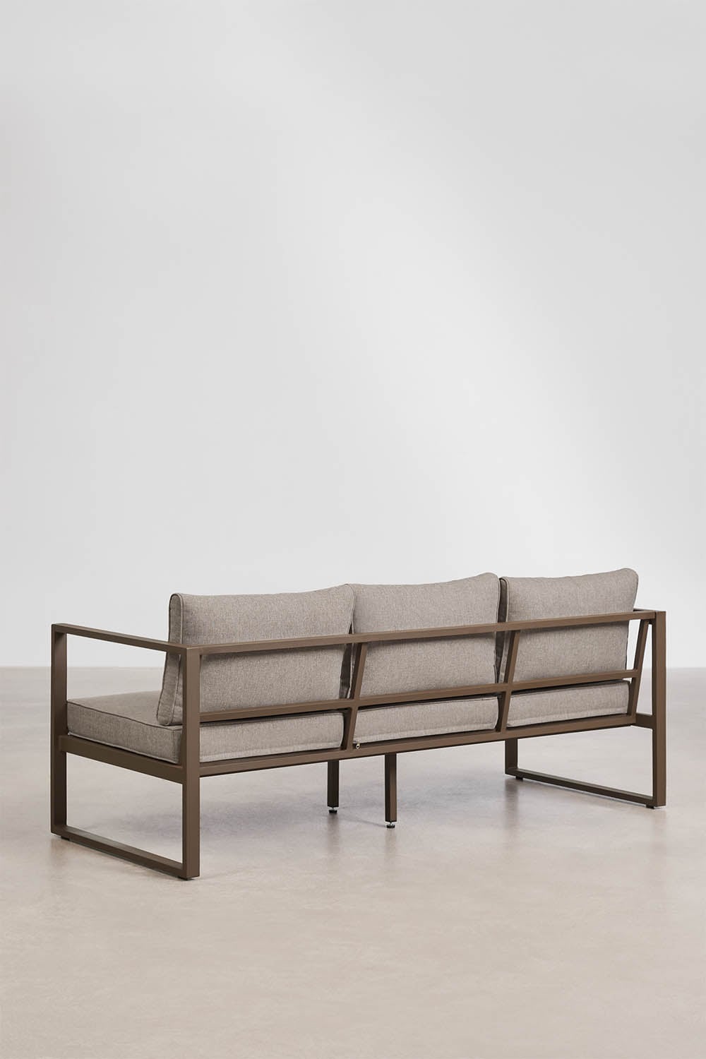 3 Seater Aluminium Garden Sofa