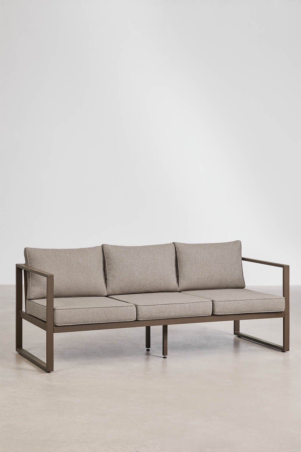 3 Seater Aluminium Garden Sofa