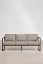 3 Seater Aluminium Garden Sofa