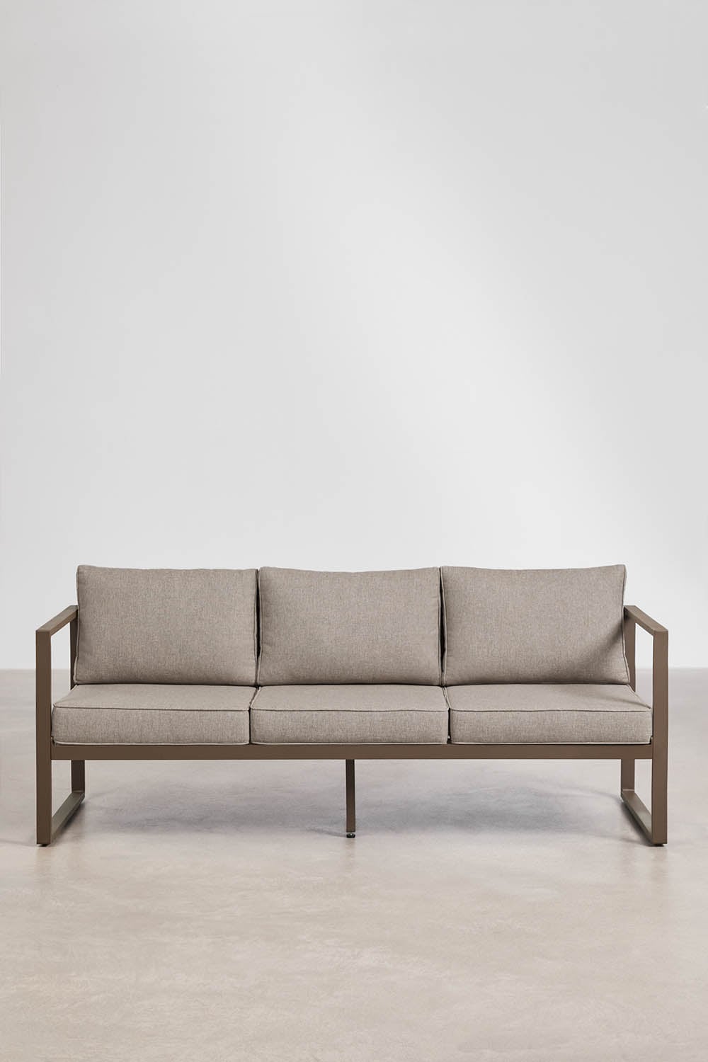 3 Seater Aluminium Garden Sofa