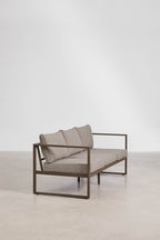 3 Seater Aluminium Garden Sofa