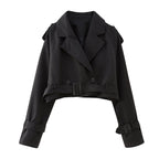 Heidi-Mode | Kurzer Trenchcoat