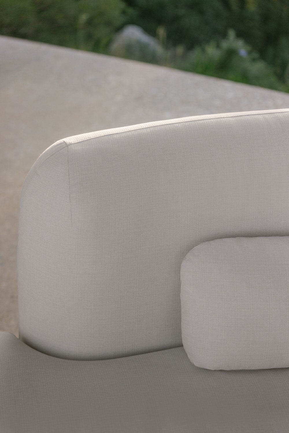 4 Piece Curved Modular Acacia Wood Garden Sofa
