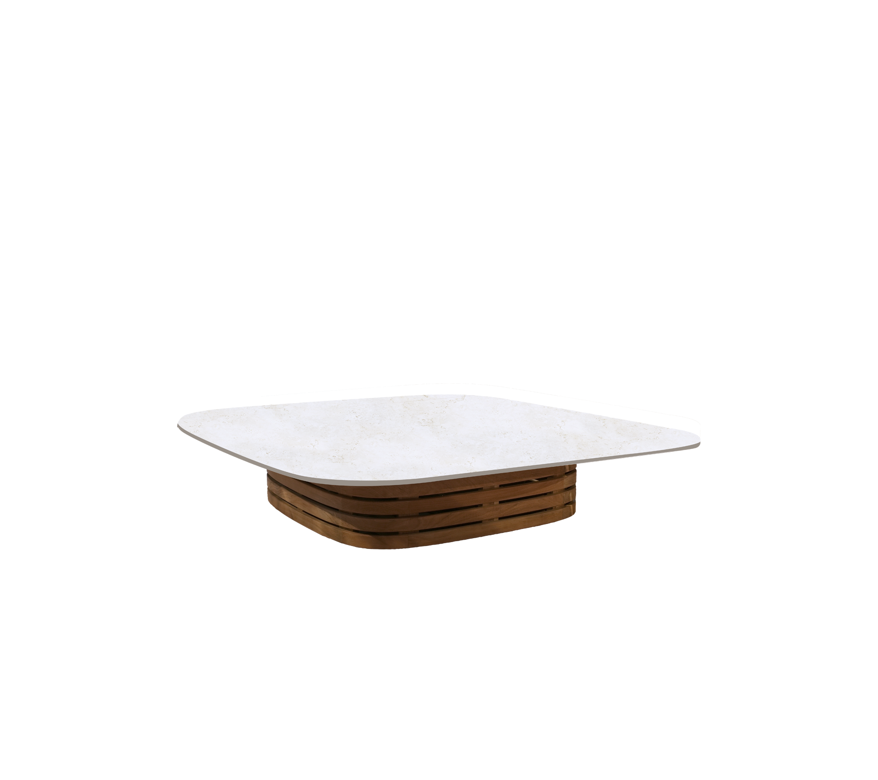 Outdoor Coffee Table Teak Large Square