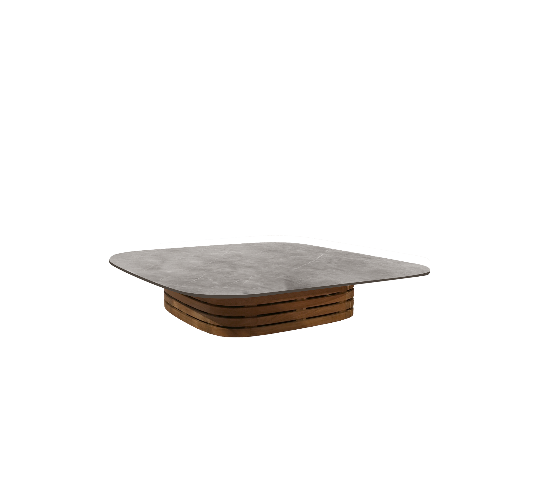 Outdoor Coffee Table Teak Large Square