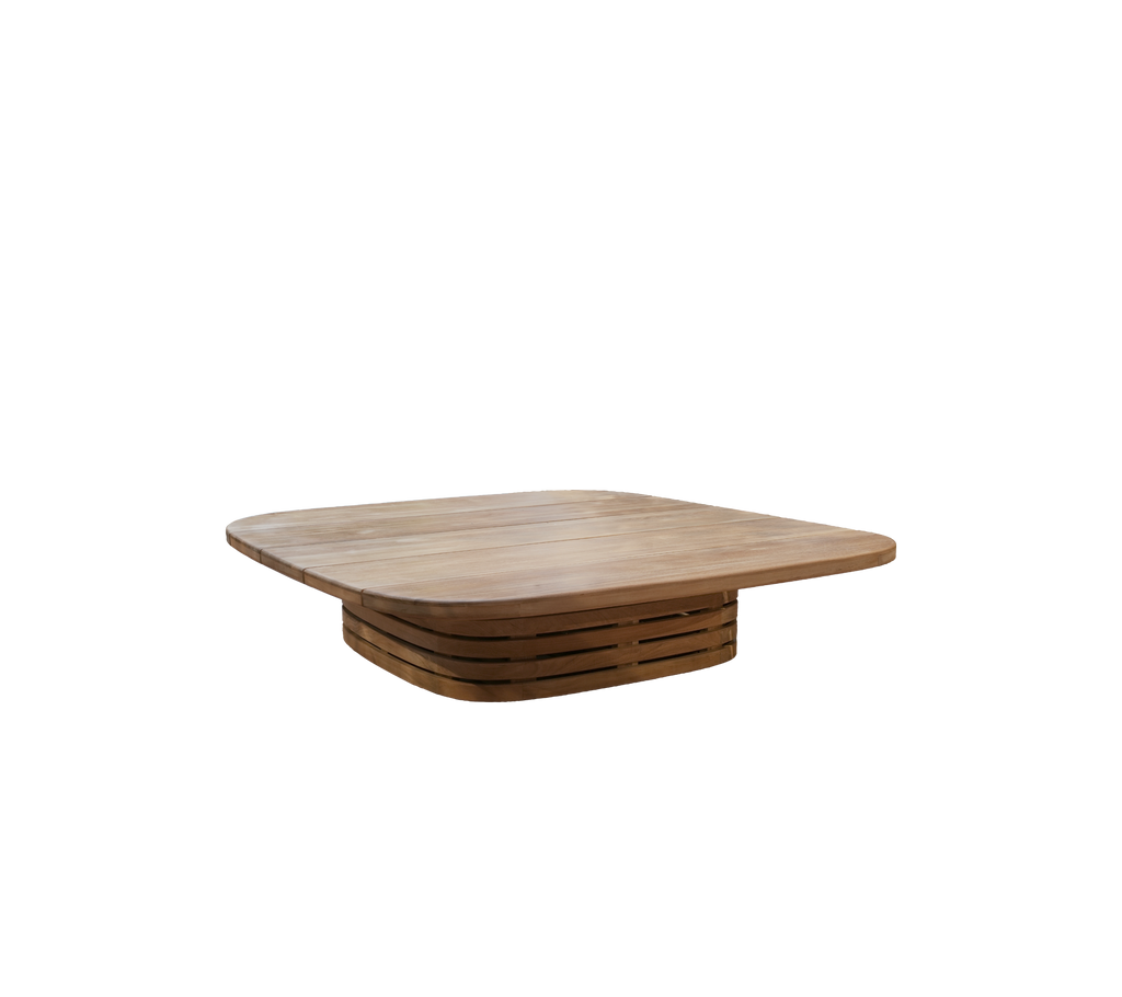 Outdoor Coffee Table Teak Large Square