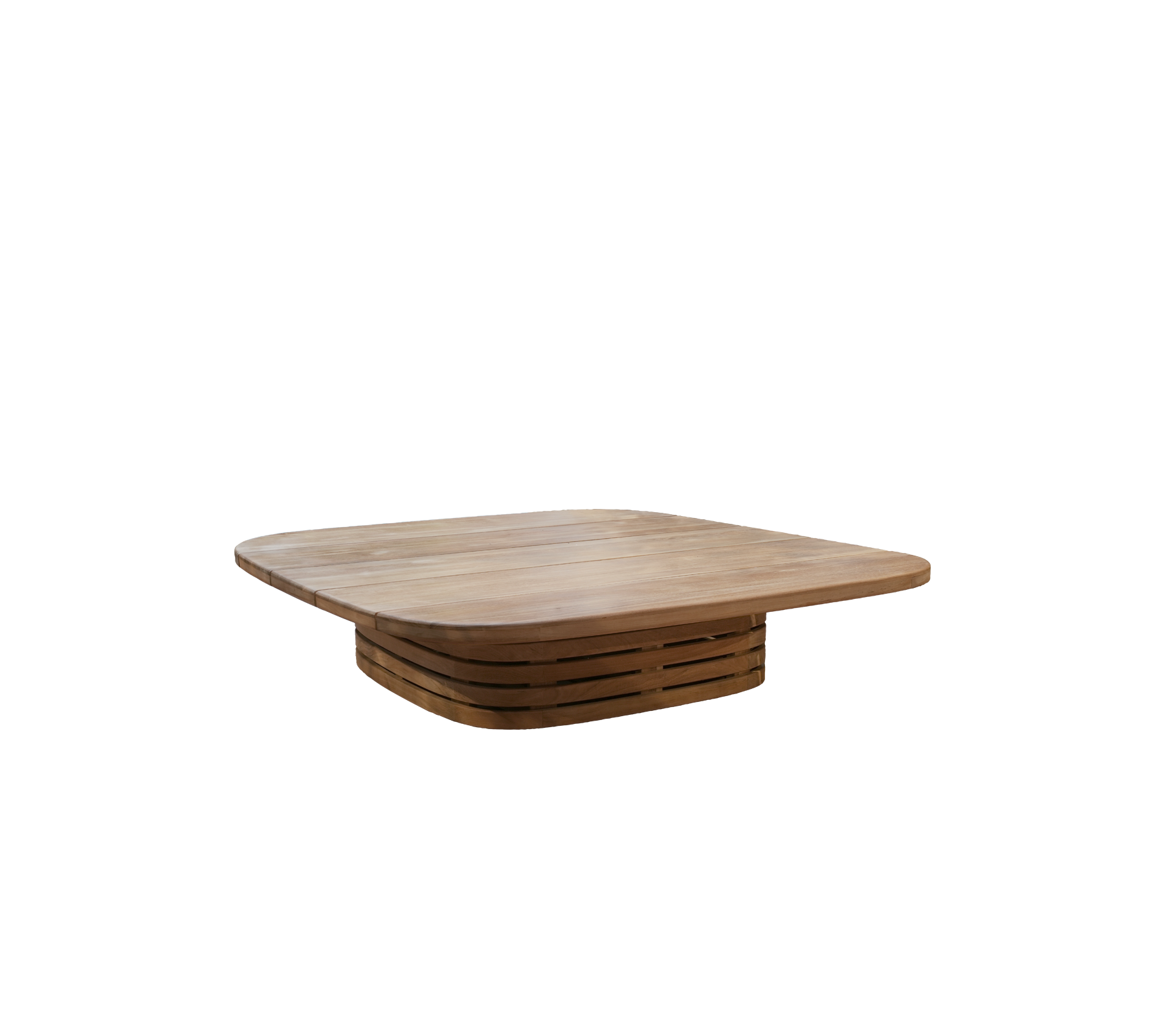 Outdoor Coffee Table Teak Large Square