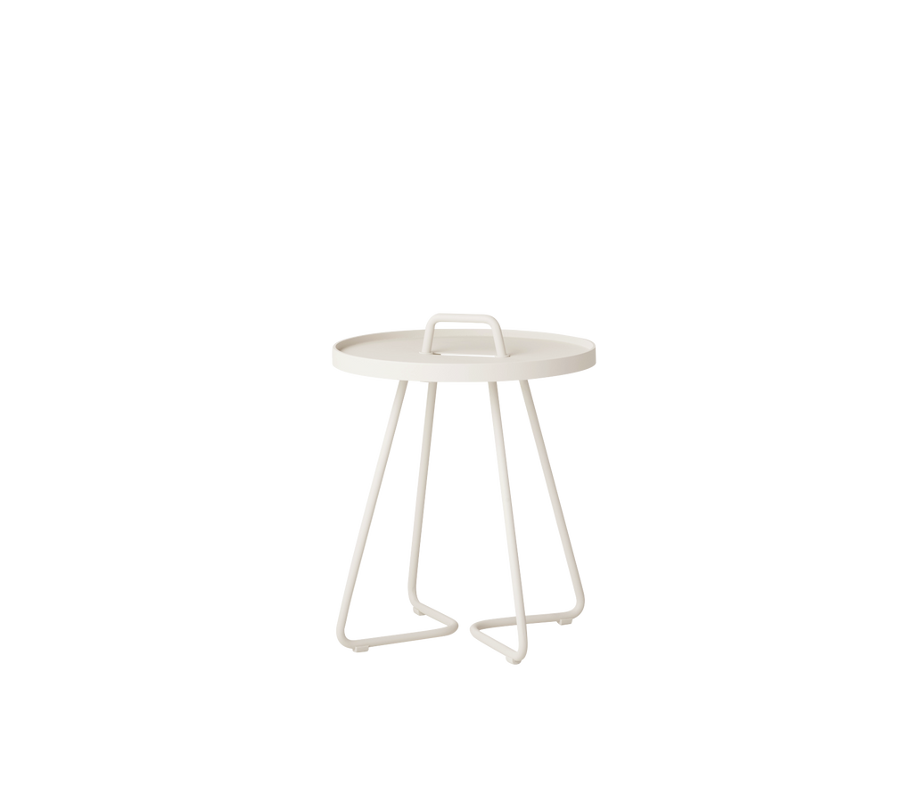 Outdoor Side Table Aluminum Mini