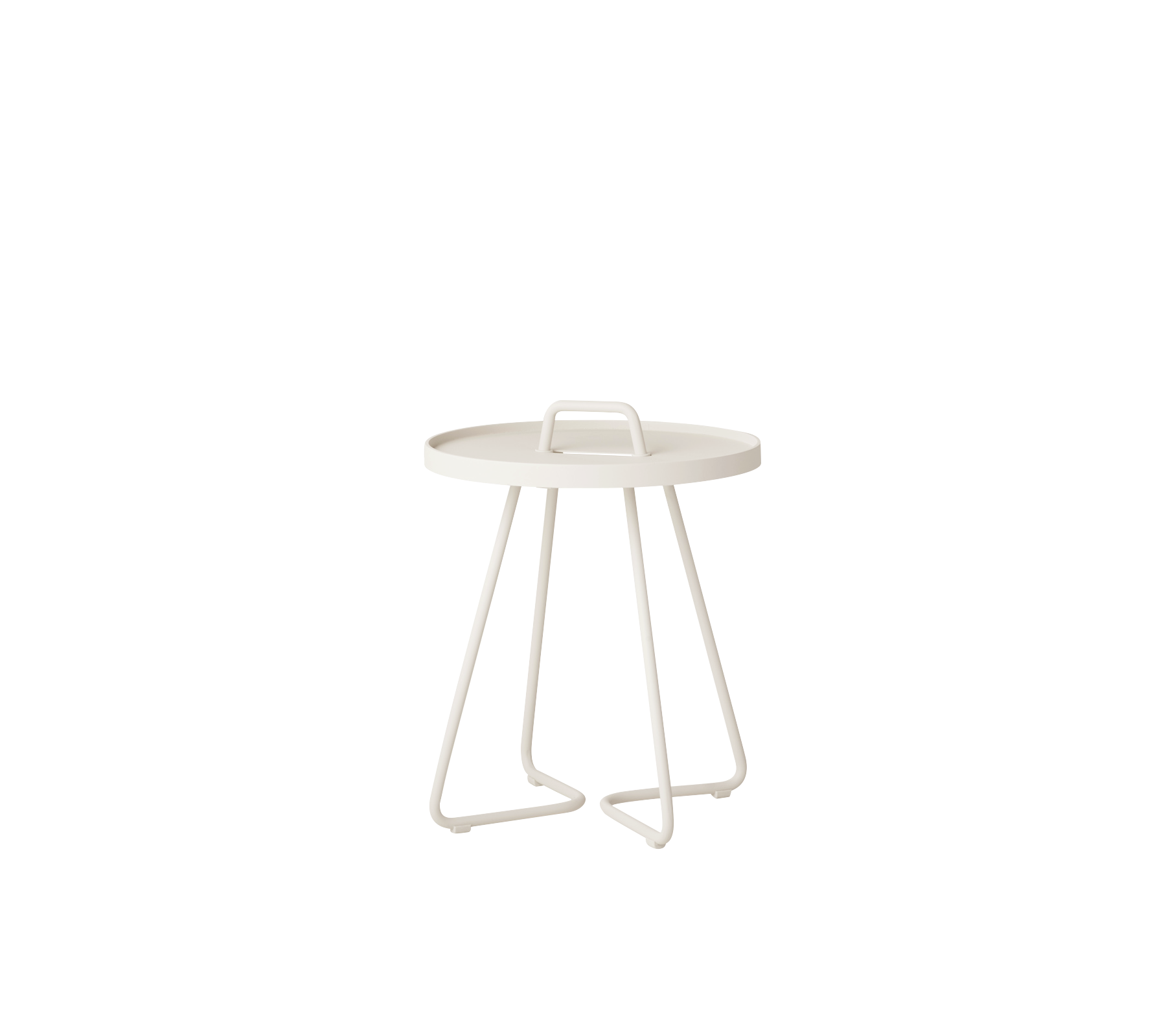 Outdoor Side Table Aluminum Mini