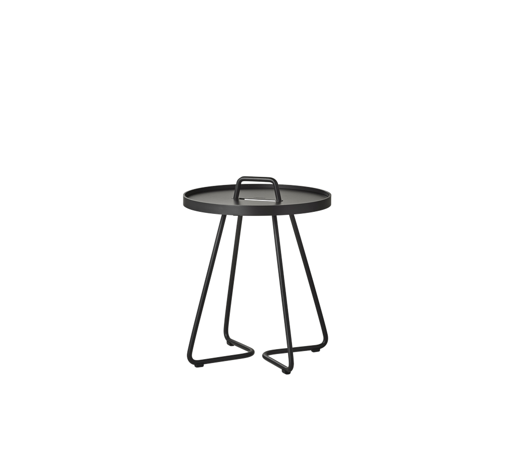 Outdoor Side Table Aluminum Mini