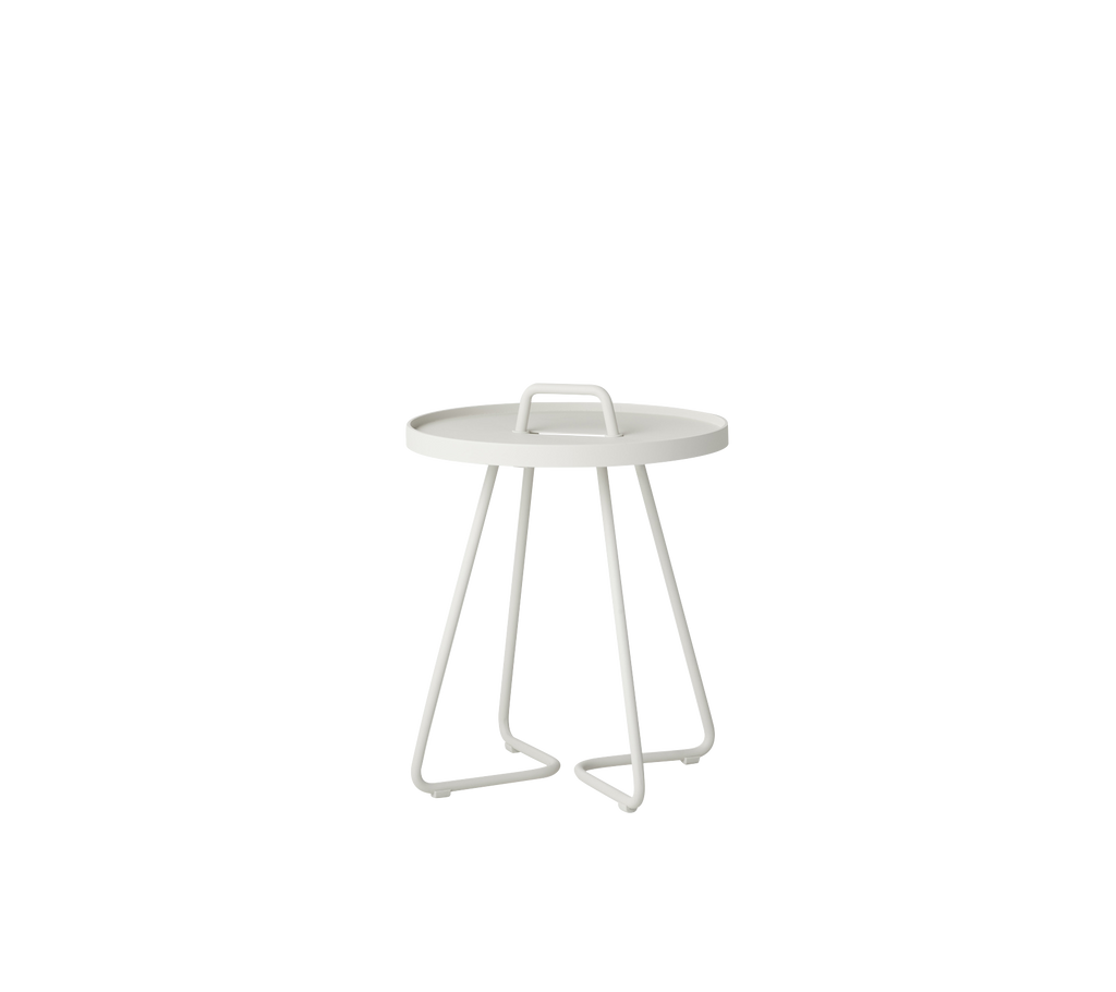 Outdoor Side Table Aluminum Mini