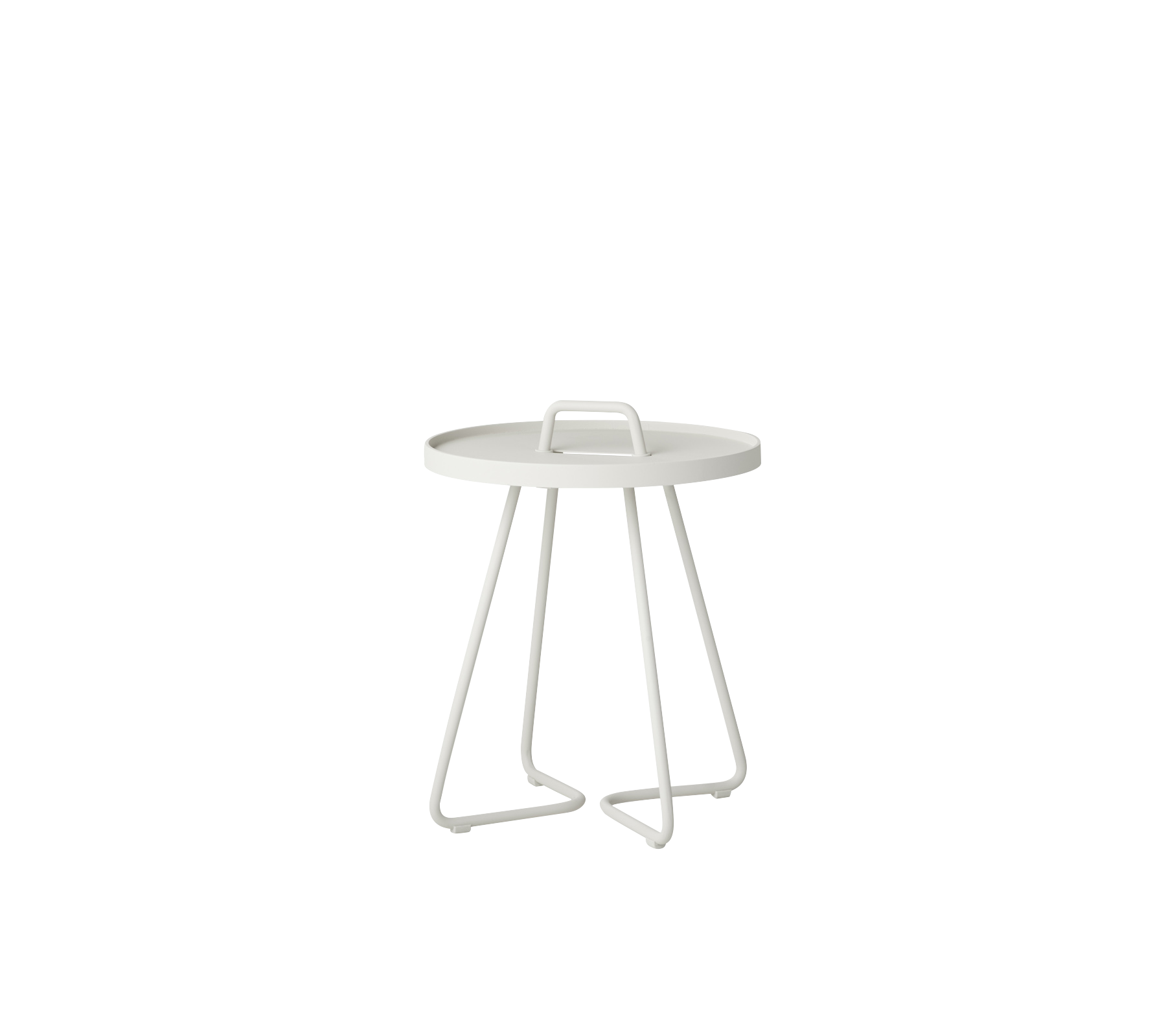 Outdoor Side Table Aluminum Mini