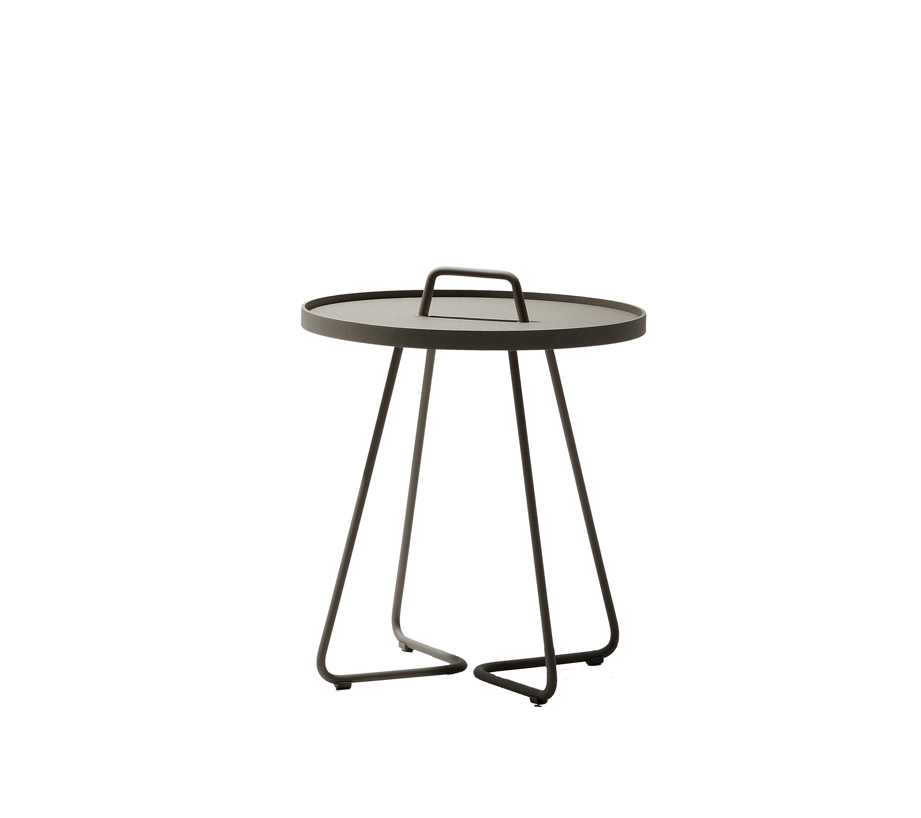 Outdoor Side Table Aluminum Small