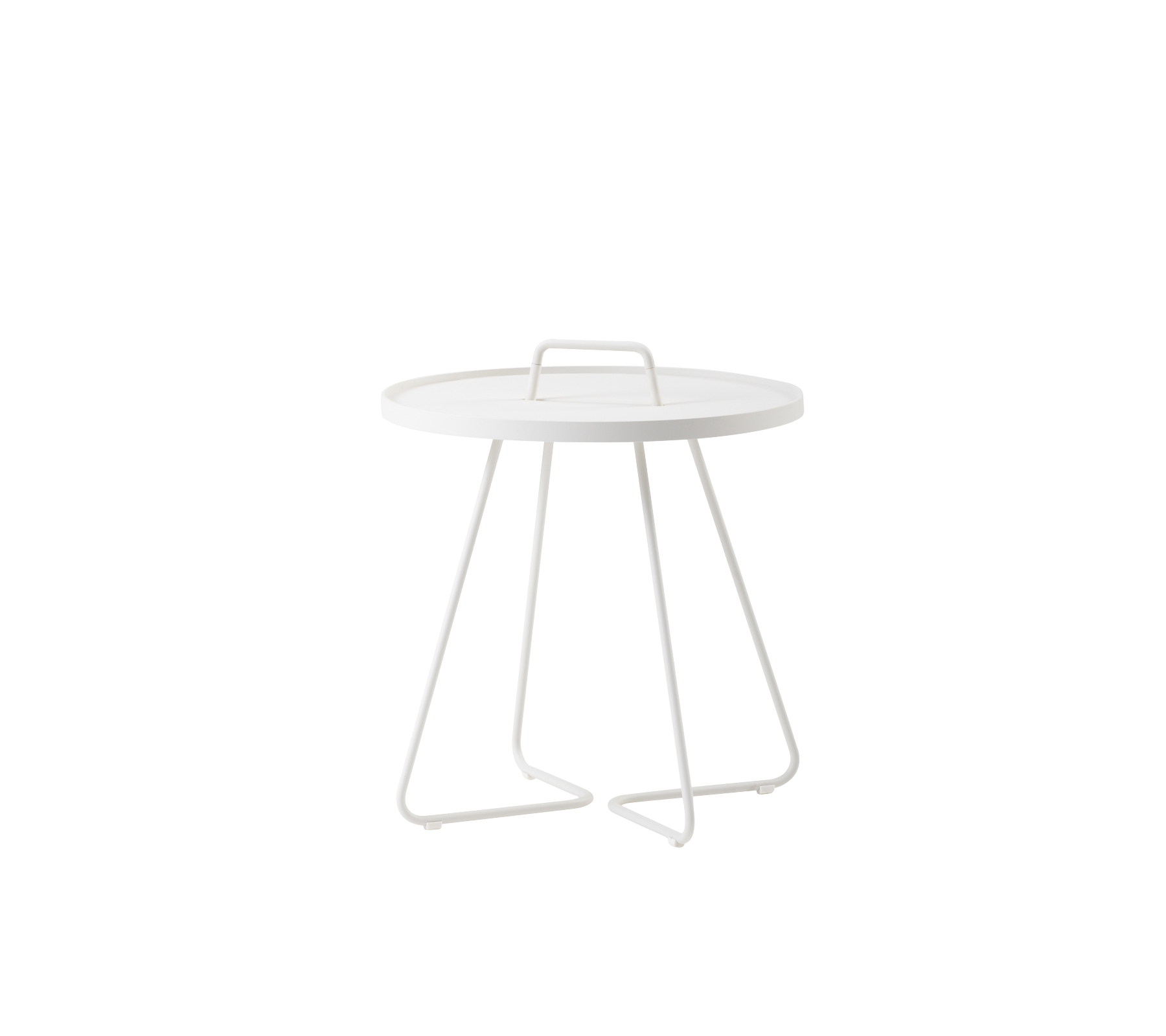Outdoor Side Table Aluminum Small