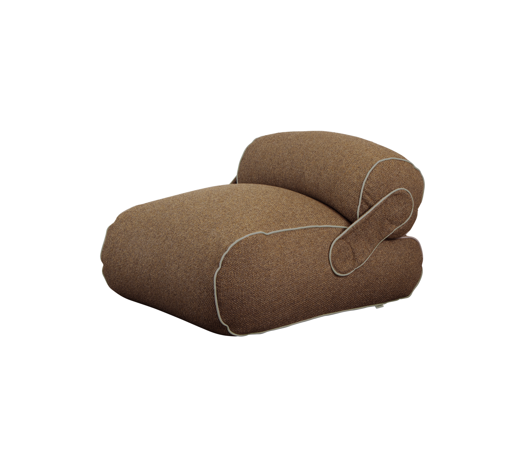 Modern Lounge Chair Plush Foam