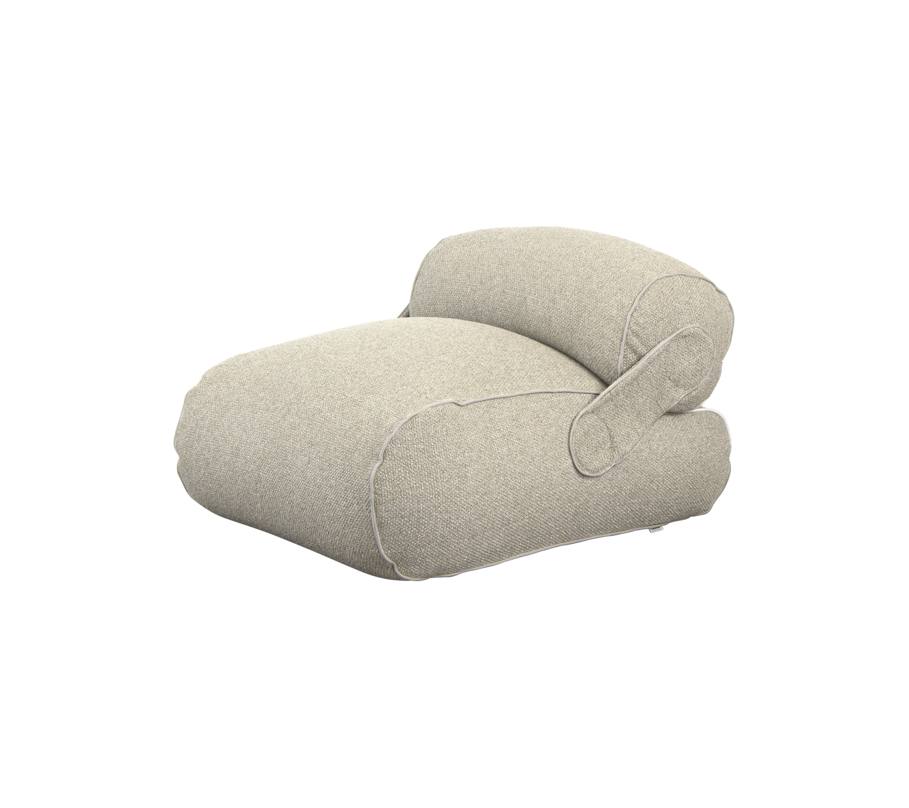 Modern Lounge Chair Plush Foam