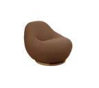 Swivel Lounge Chair Teak Base