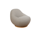 Swivel Lounge Chair Teak Base