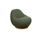 Swivel Lounge Chair Teak Base