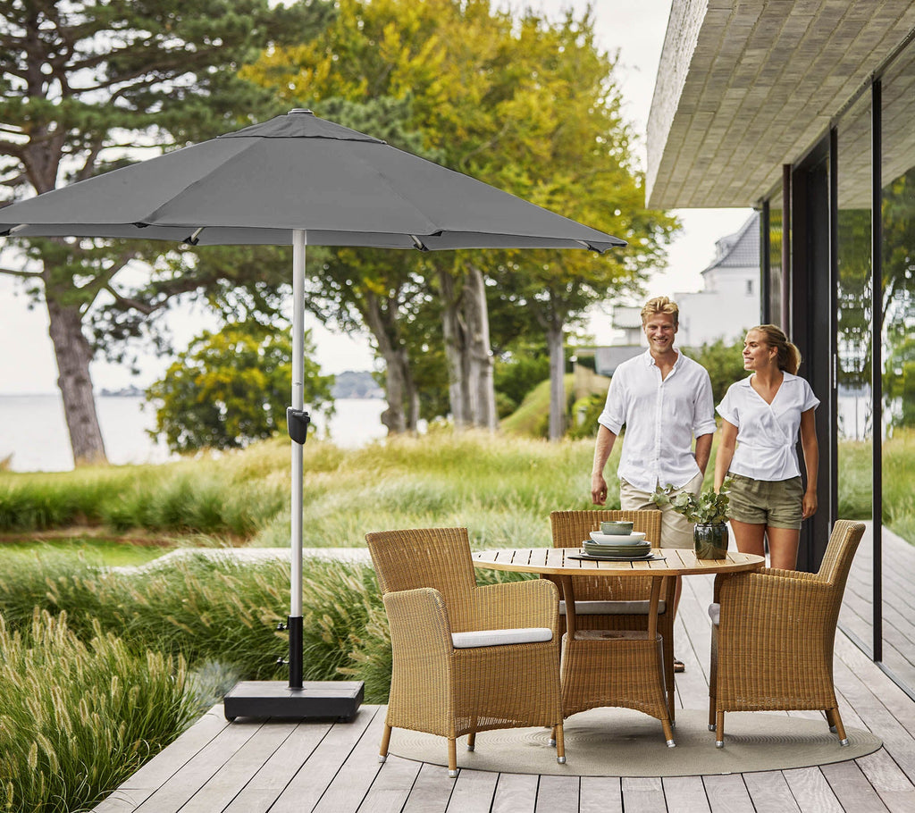 Sunshade Crank Garden Parasol 3m