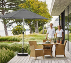 Sunshade Crank Garden Parasol 3m