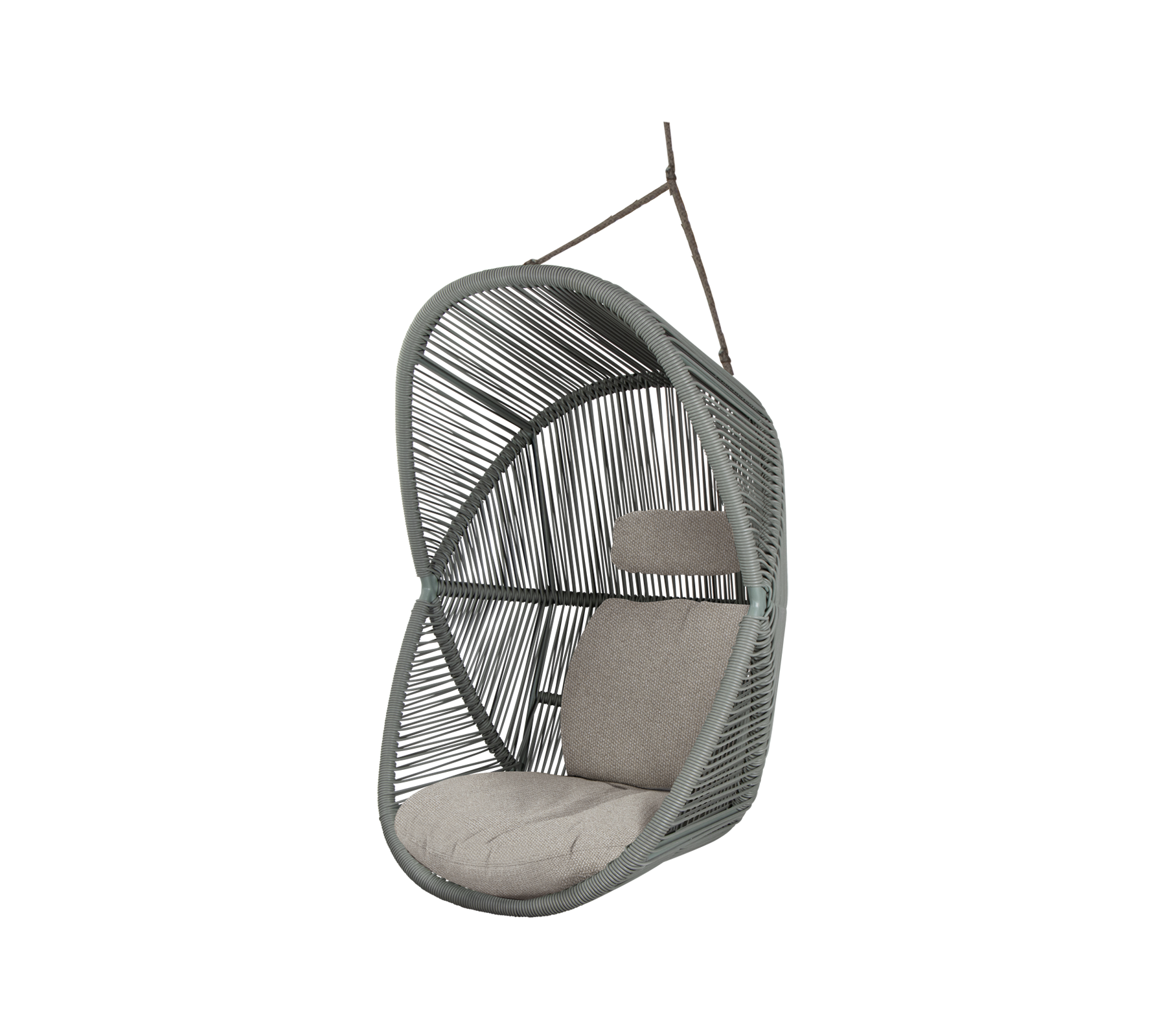 Woven Outdoor Lounge Chair Rope Base