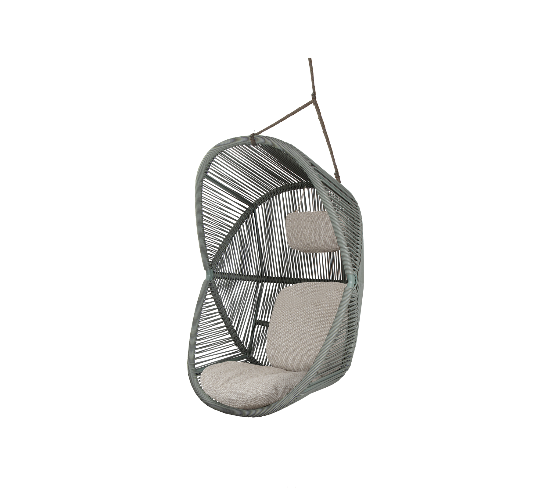 Woven Outdoor Lounge Chair Rope Base