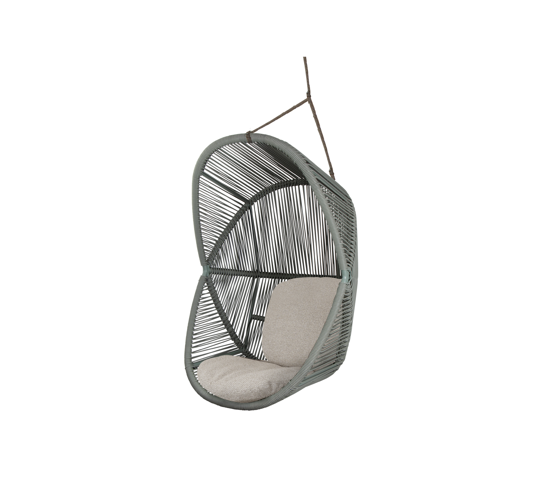 Woven Outdoor Lounge Chair Rope Base