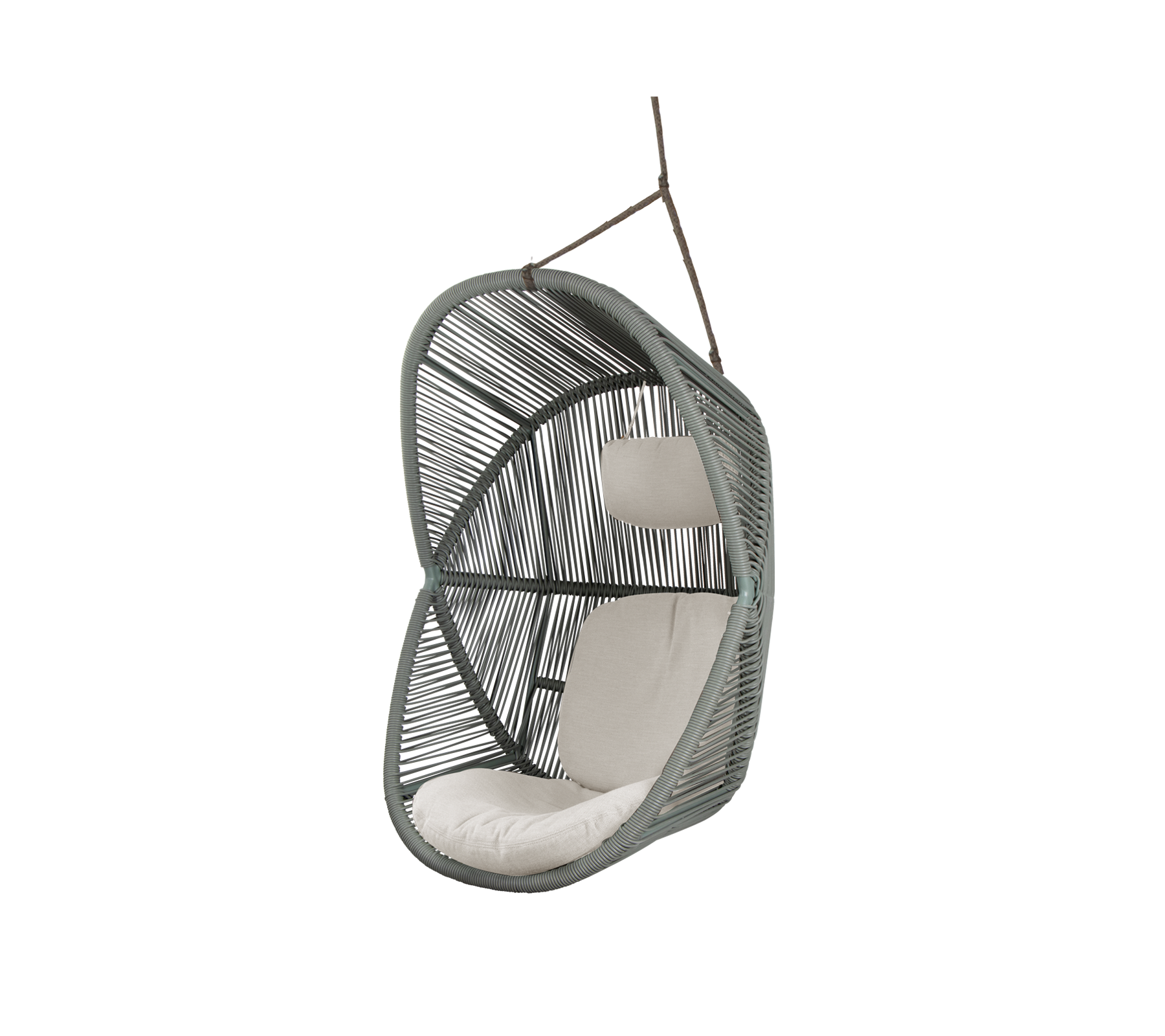 Woven Outdoor Lounge Chair Rope Base
