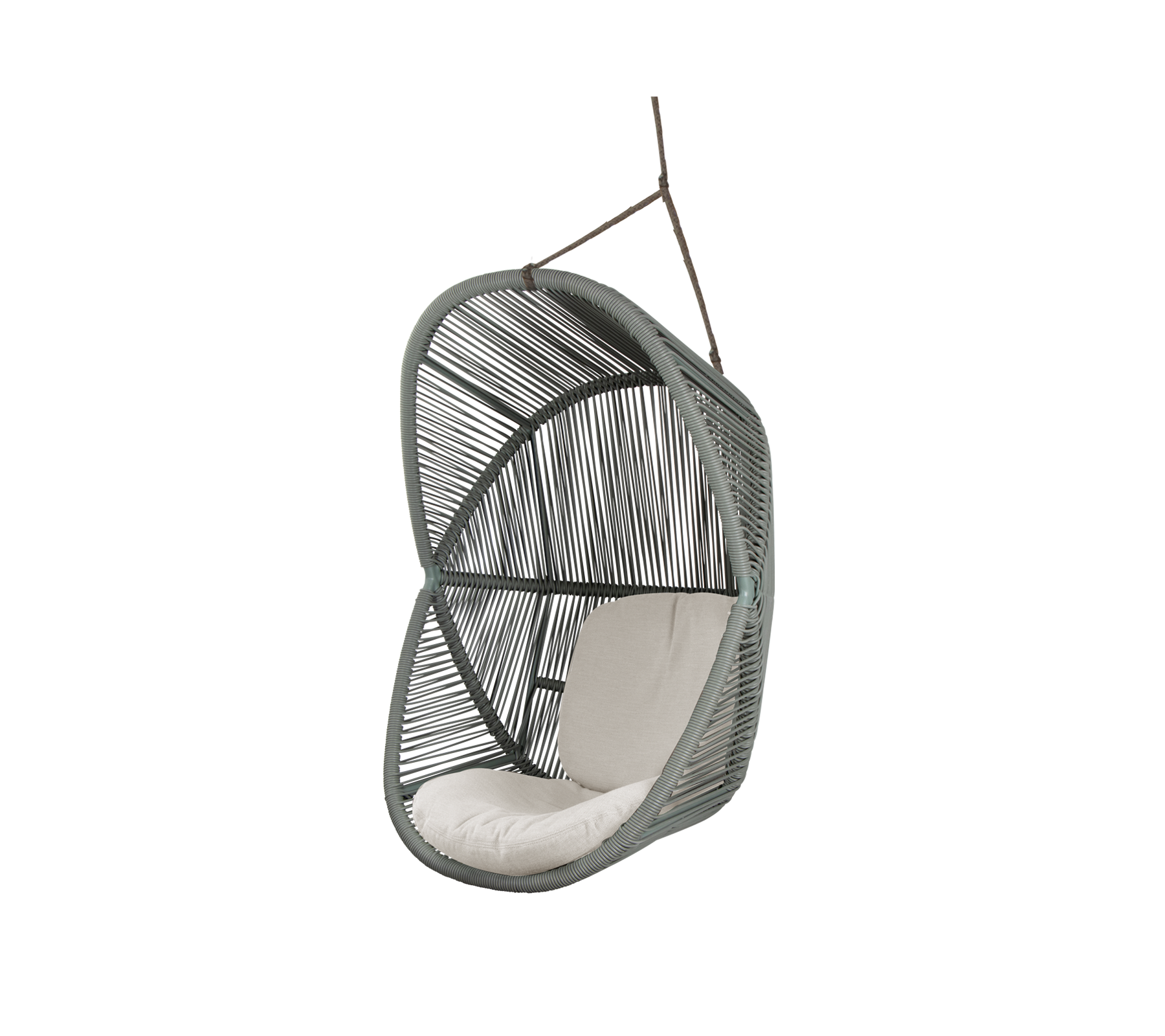 Woven Outdoor Lounge Chair Rope Base