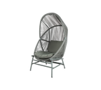 Woven Outdoor Lounge Chair Rope Base