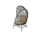 Woven Outdoor Lounge Chair Rope Base