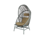 Woven Outdoor Lounge Chair Rope Base