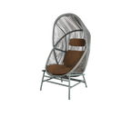 Woven Outdoor Lounge Chair Rope Base