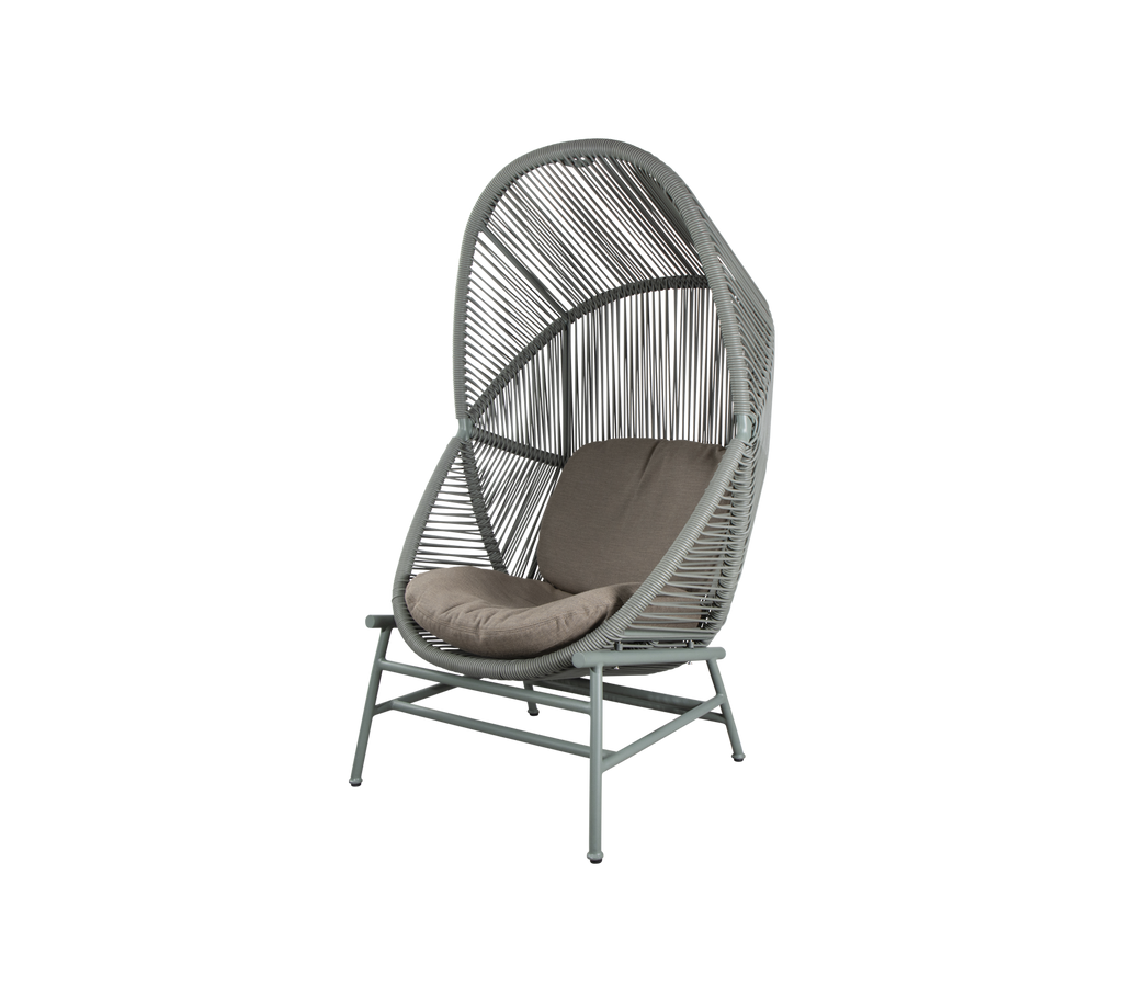 Woven Outdoor Lounge Chair Rope Base