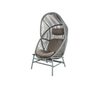 Woven Outdoor Lounge Chair Rope Base