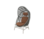 Woven Outdoor Lounge Chair Rope Base