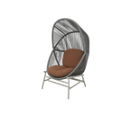 Woven Outdoor Lounge Chair Rope Base