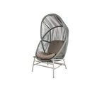 Woven Outdoor Lounge Chair Rope Base