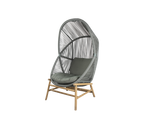 Woven Outdoor Lounge Chair Rope Base