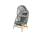 Woven Outdoor Lounge Chair Rope Base