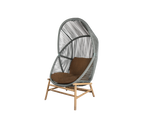 Woven Outdoor Lounge Chair Rope Base