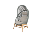 Woven Outdoor Lounge Chair Rope Base