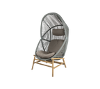 Woven Outdoor Lounge Chair Rope Base